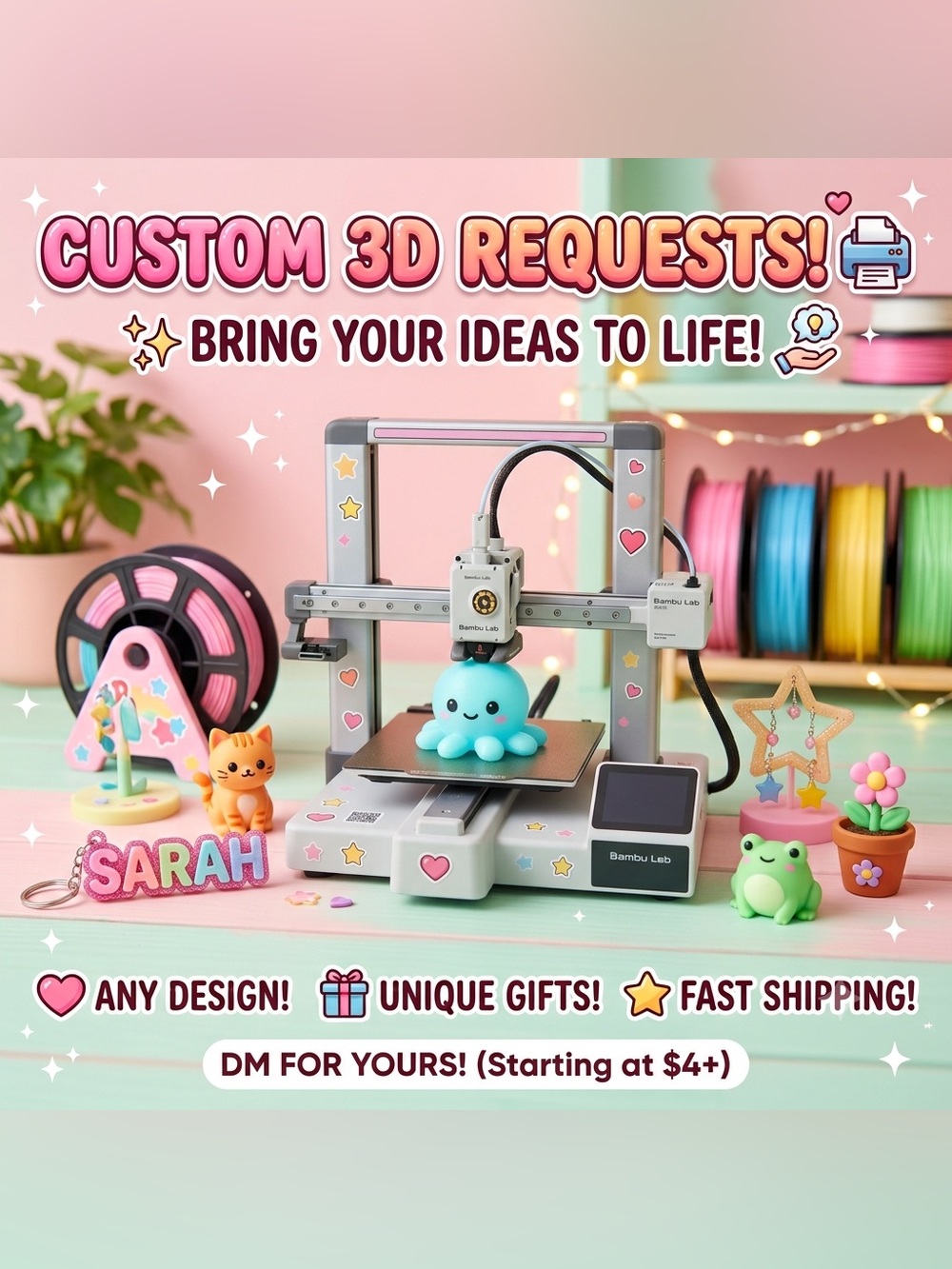 3D printing requests
